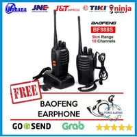 Paket 2 Unit Sepasang Radio Komunikasi HT Handy Talky BAOFENG BF 888S