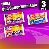 Paket Duo Butter FunMania (2BOB, 1FM) - Jolly Time Microwave Popcorn