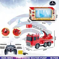 RC Mobil Pemadam Kebakaran Fire Truck Mainan Anak Mobil Remote Control