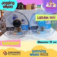 RUNNING WHEEL/JOGGING WHEEL MAINAN HAMSTER DA YANG D 17cm