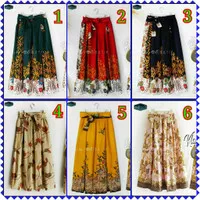 rok batik payung panjang + rok batik katun primis + rok batik tali kar