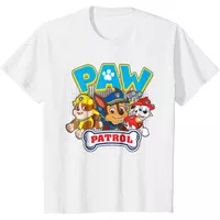 Baju Anak PAW Patrol Group (Chase,Marshall,Rubble) T-shirt