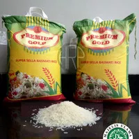 Beras Basmati Premium Gold Super Sella 5KG/Nasi Kebuli/Nasi Biryani