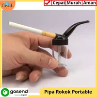 Pipa Rokok Filter Tabung Air Shisha Cangklong Once Tobacco Smoking