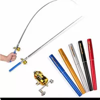 Pen fishing rod alat pancing pena set serbaguna aksesoris olahraga new