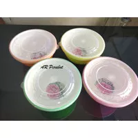 Mangkok Cantik Plastik Warna + Tutup 2C-01 Merk Great/Wadah Serbaguna