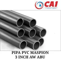 GROSIR - PIPA AIR PVC - MASPION - 3 INCH - AW - ABU