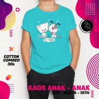 Kaos Anak Best Friends 2 FREE SABLON NAMA ANAK/Kaos Desain Unik - 2-3 tahun, Warna Lain