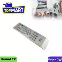 Remot Remote TV Poly+digi Remot tv Universal Polydigi Merk GSF