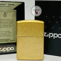 Zippo Original Armor Tumbled Brass 28496 ( Case Only )