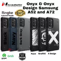 Case Samsung A52S/A52/ A72 Ringke Onyx Original Casing A52S /A52/ A72 - Black, A52S/A52