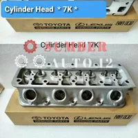 Cylinder head toyota kijang 7k original