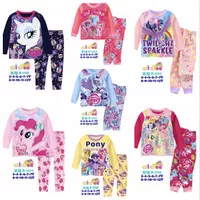 PIYAMA ANAK AILUBEE LITTLE PONY TWILIGHT SPARKLE 3-7Y