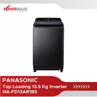 Mesin Cuci 1 Tabung Panasonic 13.5 Kg Top Loading NA-FD13AR1BS