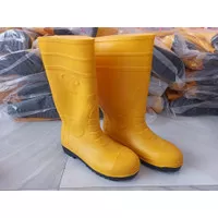 Sepatu Safety Boots - Petrova - Kuning