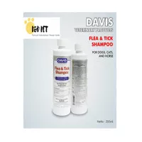 Shampoo Kutu Anjing Kucing Davis Flea & Tick Shampoo 355ml