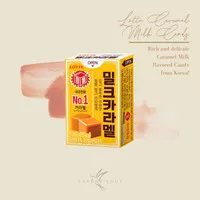 LOTTE Caramel Milk Candy (Permen Susu Karamel Korea)