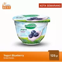 Yogurt Greenfields Stirred Yogurt Cup 125g Rasa Buah Asli :_