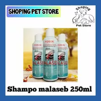 shampo Jamur Kucing Anjing Malaseb 250ml / Sampo Jamur Cat & Dog