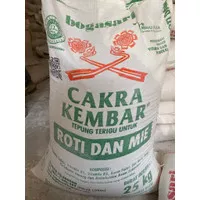 TEPUNG TERIGU CAKRA KEMBAR 25 KG