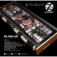 power amplifier mobil ZEVOX ZA 1004 AB 4 chanel class AB BY FOX