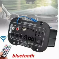 HI- FI Bass Power Amplifier Usb Bluetooth FM Radio TF Card Ampli Mobil