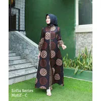 Gamis Wanita Jumbo Model Terbaru Batik Busana Muslim Syari