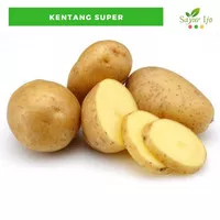 Kentang Super 1 Kg Isi 5-7 Pcs Fresh Grade A Sayur Ijo Segar Murah