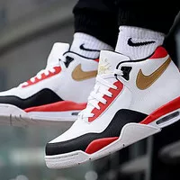 SEPATU SNEAKERS NIKE AIR FLIGHT 89 GYM RED PRIA ORIGINAL