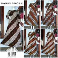 Gamis Batik Sogan