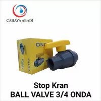 STOP KRAN - BALL VALVE - 3/4 INCH - ONDA