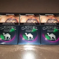 Rokok Camel Activate Purplemint Purple Mint Ungu Click Klik
