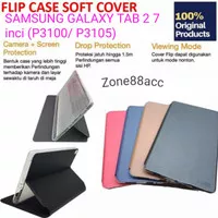 case samsung tab 2 7inci P3100 P3105 Sarung Leather Flip Cover UME Fol