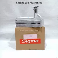 Evaporator / Cooling Coil Peugeot 206 - Sigma