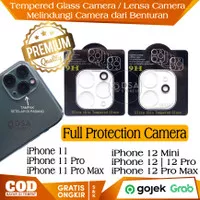 Tempered Glass iPhone 11 12 Pro Max Pelindung Lensa Kamera Anti Gores