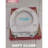 Tutup closet toilet cover universal model soft close(TOTO,AMSTAD dll)