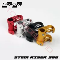 Stem Riser Litepro Double Handlebar Setang Sepeda Lipat Seli 25.4 mm