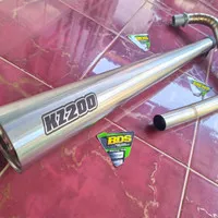 Knalpot Binter Merzy Stainless Logo KZ200