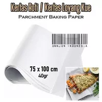 Kertas Alas Kue / Kertas Roti Baking /Kertas Kentang 40gr 75 x 100 cm