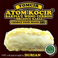 Tomcir Atom Kocir Durian Bakpia Cirebon 1 pack isi 5