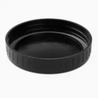 BALL MASON JAR - Plastic cap Wide mouth - Black - Tutup plastik