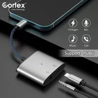 Cortex Splitter iPhone 2in1 Lightning to jack CONVERTER Original IC