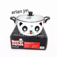 Panci Maspion Enamel Panda ???? 24 cm on steel