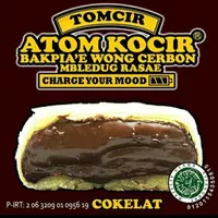 Tomcir Atom Kocir Cokelat Bakpia Cirebon 1 pack isi 5