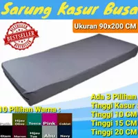 Sprei Resleting / Sarung Kasur 90x200 CM Polos Katun Micro Harga Promo