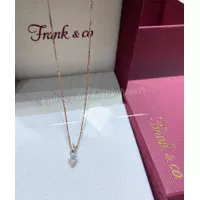 Frank N Co Diamond Deer Liontin Necklace Jewelry Exclude Rantai New - Liontin