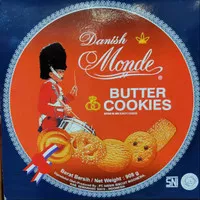 Monde Danish Butter Cookies Biscuit Kue Biskuit 908g Besar