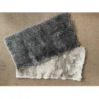 Fushion Shaggy Karpet Permadani - Ukuran 50x100 - Grey Shades