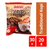 Gold Kili Traditional Kopi 3 in 1 Coffeemix White Coffee Goldkili 3in1