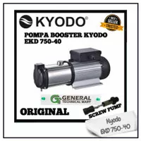 Pompa Booster Membran RO 2000 GPD Kyodo EKD 750-40 High Pressure Screw